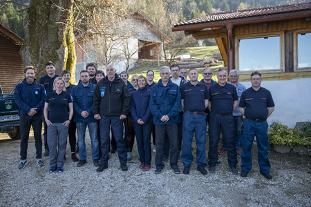 pripadniki CZ Mežica leta 2022